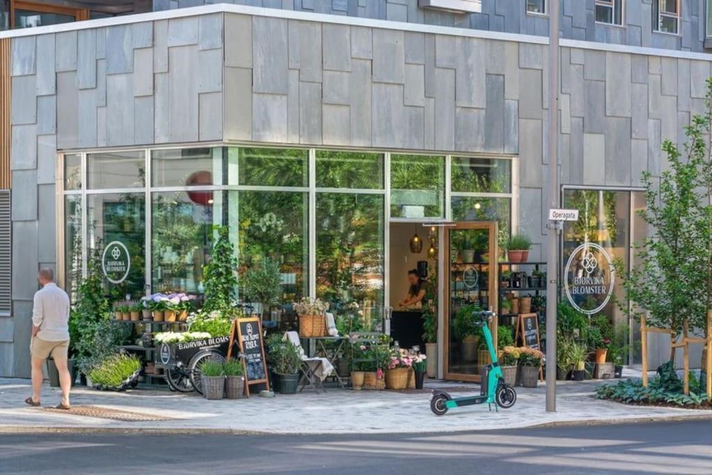 Bjorvika - Chic Apartment In Oslo Center Kültér fotó
